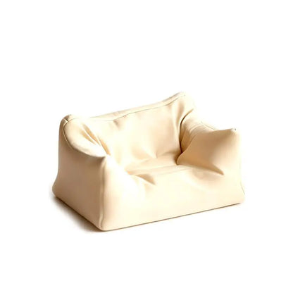 [DO]Dollhouse Living Room Furniture Decoration Dollhouse Simulation Cloud Sofa Model Dolls House Micro Scene Pretend Play Toys