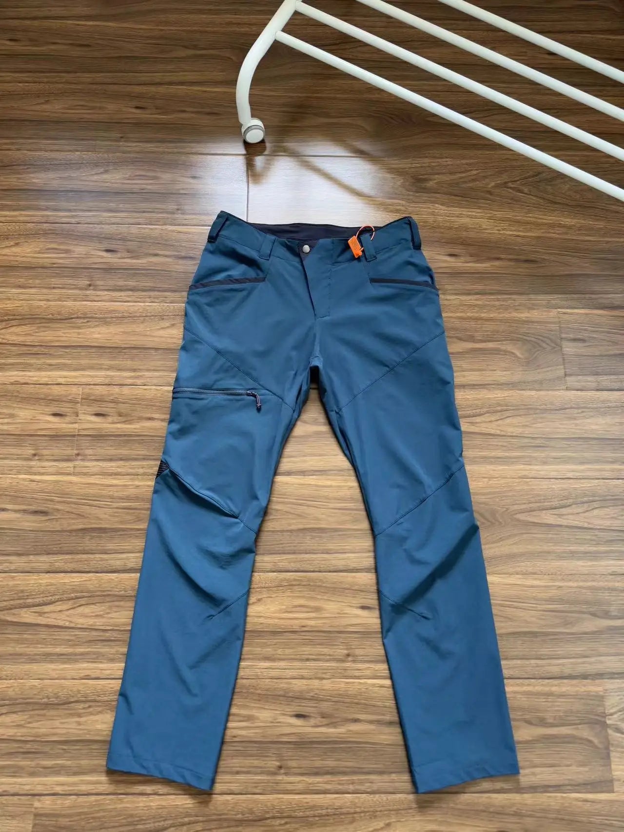 Men's Outdoor Hiking Lightweight Breathable Windproof Waterproof Soft  Cargo Pants Straight Leg Casual Trousers