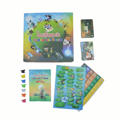 Imaginarium Soyuzmultfilm Board Game, Board Game, Board Game, Card Game, Interactive Board Game, Suitable for Parties, Suitable as a Gift