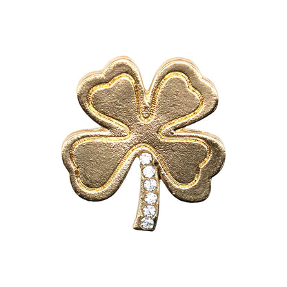 1pcs Golden Metal Shoe Charms Flowers Butterfly Shoe Decorations Four-leaf Clover Hearts Star Pins for Women Girls Favor Gifts