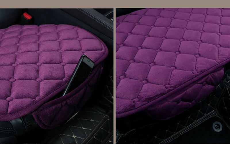 Car Front Rear Seat Cover Car Seat Covers Set Choose Car Seat Cushion Plush Seat Pad Protector Car Accessories Cars Interior
