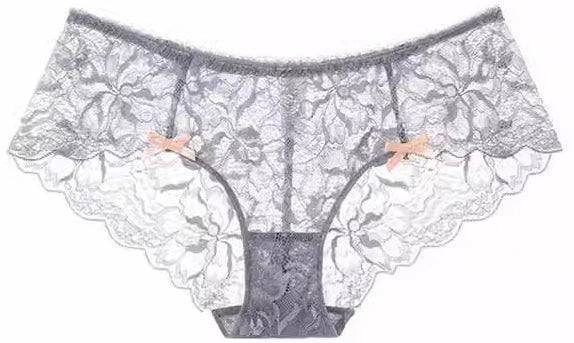 Sexy French Lace Push Up Bra Set for Small Chest, Anti Sagging Half Cup Demi Bra & Panty Lingerie Set, Sheer Adjustable Straps