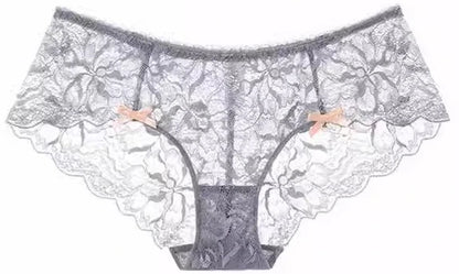 Sexy French Lace Push Up Bra Set for Small Chest, Anti Sagging Half Cup Demi Bra & Panty Lingerie Set, Sheer Adjustable Straps
