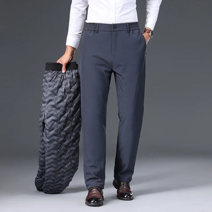 Real 90% White Duck Down Trousers 2025 Men Winter Keep Warm Suit Pants Thick Elastic Waist Male Duck Down Trousers