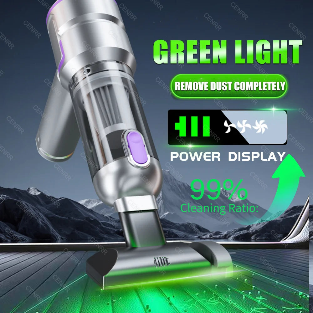 NEW Car Vacuum Cleaner 998000PA Mini Cordless Powerful Portable Car Vacuum Cleaner for Home Handheld Blower Car Cleaner
