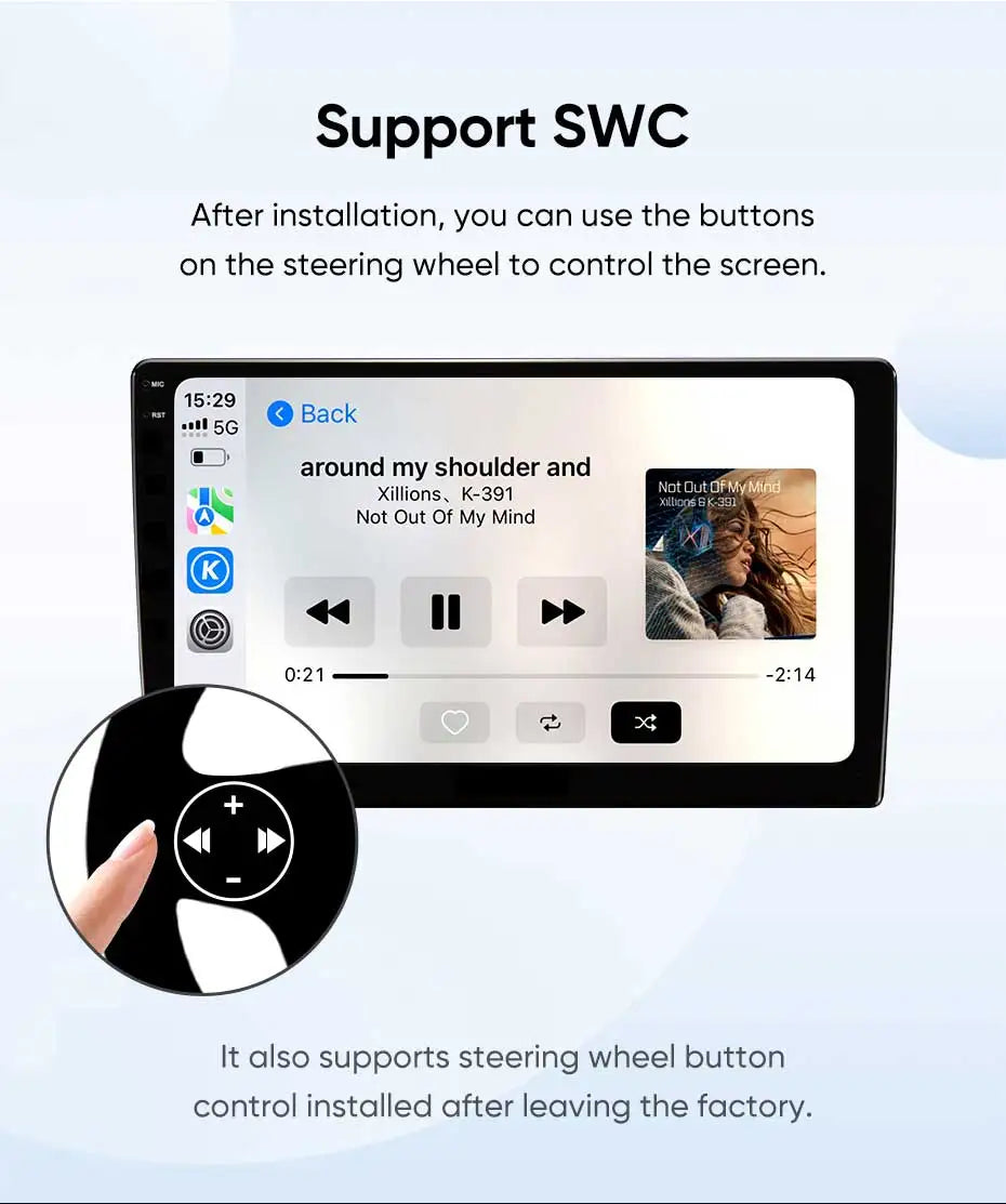Android 15 For Fiat Ducato Peugeot Boxer Citroen Jumper 2006-2022 2K QLED Android Car Radio Multimedia stereo Player GPS CarPlay