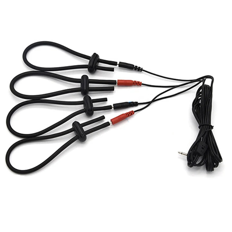 Strongest BDSM Electro Stimulation E-Stim Host Medical Themed Sex Toy Anal Plug Cock Ring Urethral Sound Dilator Pads For Men