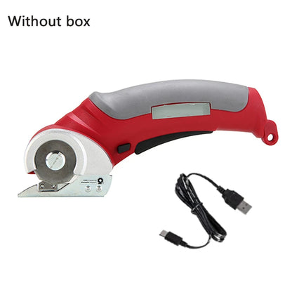 Cordless Electric Scissors Multi Electric Cutter Shear For Cardboard Leather Fabric Cloth SewingCarpet Electric Cutting Tool 4v