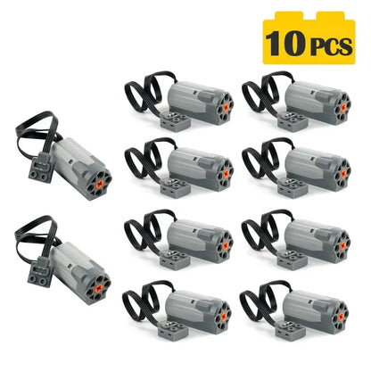 M Motor Building Blocks High-Speed Power Functions-Compatible Engine DIY Car/Truck Vehicle Models for Legoeds Fans 8883