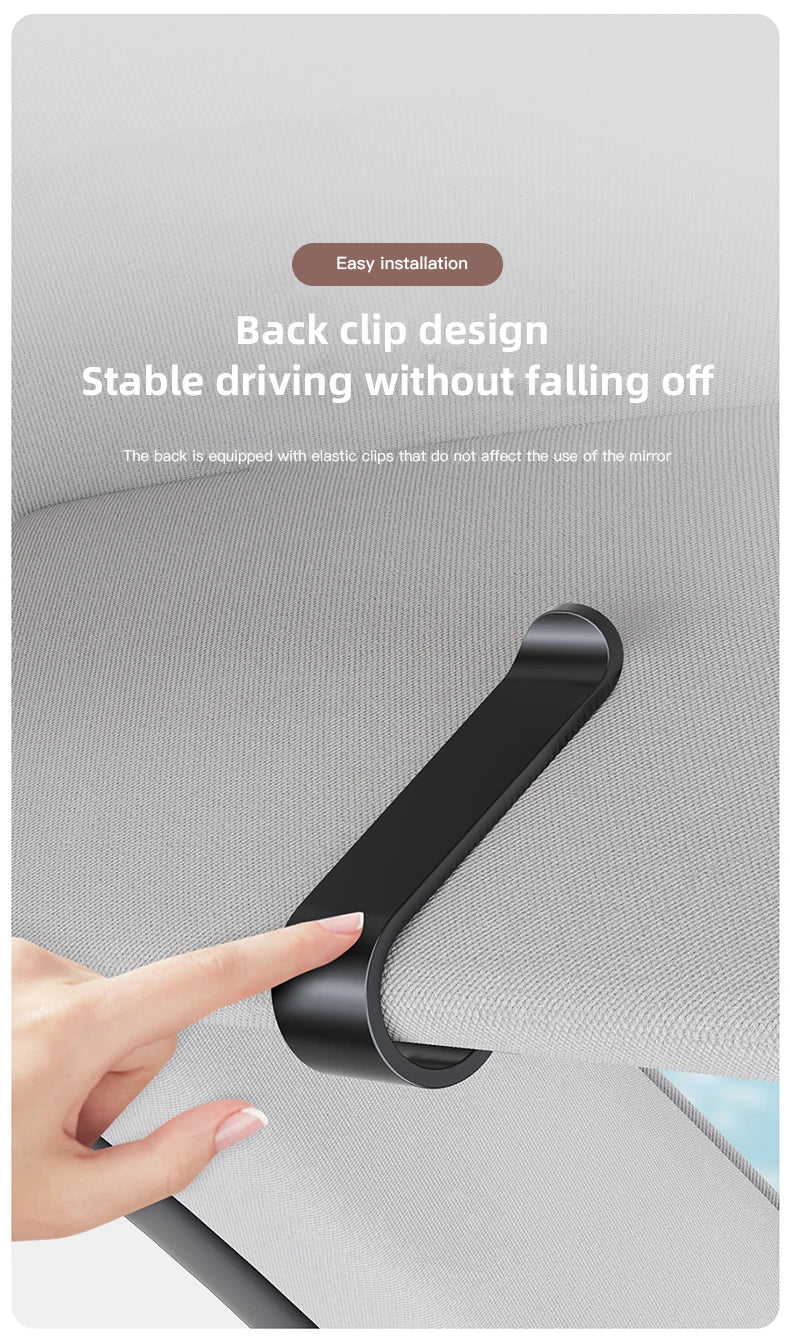 Car Sun Visor Glasses Clip Sunglasses Storage Bracket For Mercedes Benz AMG A B C E G CLA W211 W203 W204 W210 W124 C300 C260