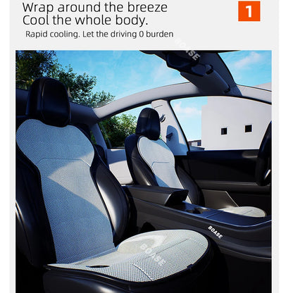 For Tesla model 3 Y ventilation Seat Cushion DC 12V Spacer Car Summer Cool Air Seat Cushion Fast Blowing Ventilation Seat Coolin