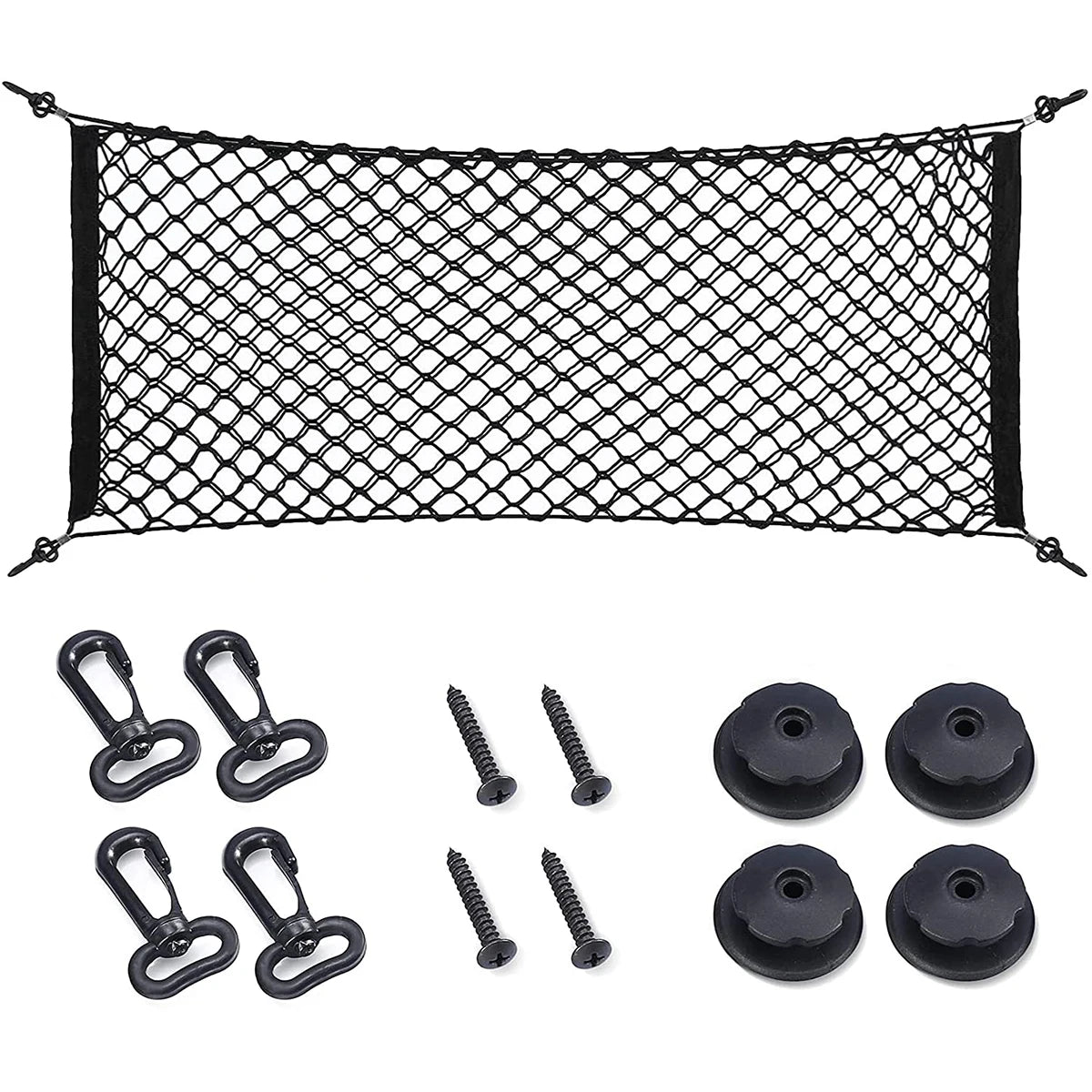 Car Roof Storage Net Pocket Car Roof Net Pocket Strong Load-Bearing Large Capacity Luggage Suspension Net Car Storage