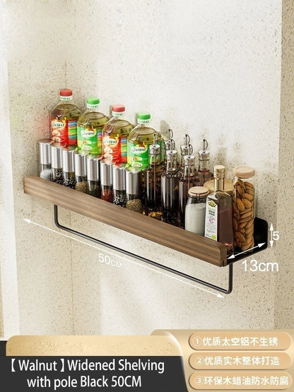 Wall-Mounted Kitchen Spice Storage Rack Multi-Functional Countertop Seasoning Storage Rack Household Multi-Layer Corner Rack