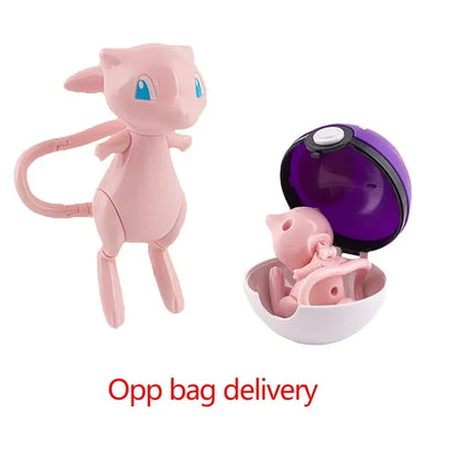 Original Pokemon Figure Ball Pokeball Eevee Blastoise Venusaur Charizard Pikachu Mewtwo Gyarados Elf Monster Toy for Child Gift