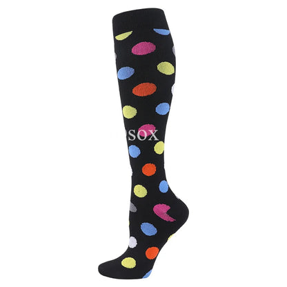 1Pair New Compression Stockings 20-30Mmhg Knee High Sports socks Fit Medical Varicose Veins Pregnant  Edema Diabetes Circulation