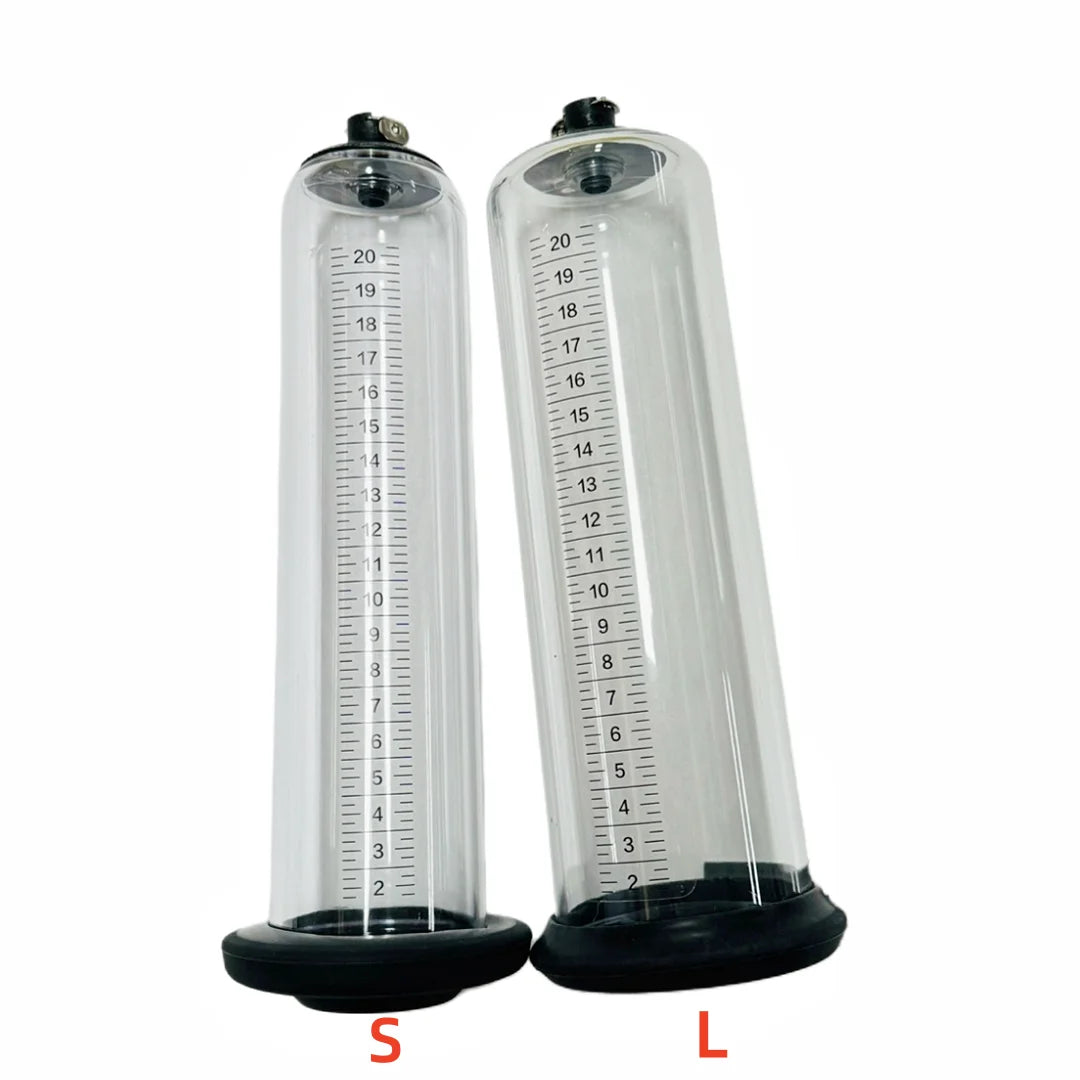 Large Vacuum Massage Cup with Pressure Gauge Male Muscle Enlargement Exercise Manual Vacuum Massage Pump Home Massage Products