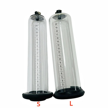Large Vacuum Massage Cup with Pressure Gauge Male Muscle Enlargement Exercise Manual Vacuum Massage Pump Home Massage Products
