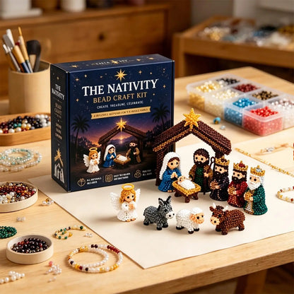 DIY Animal Beading Kit Handmade 3D Beadwork Art Craft Set Cute Bead Craft Animal Set for Adults Teens Beginners Enthusiasts