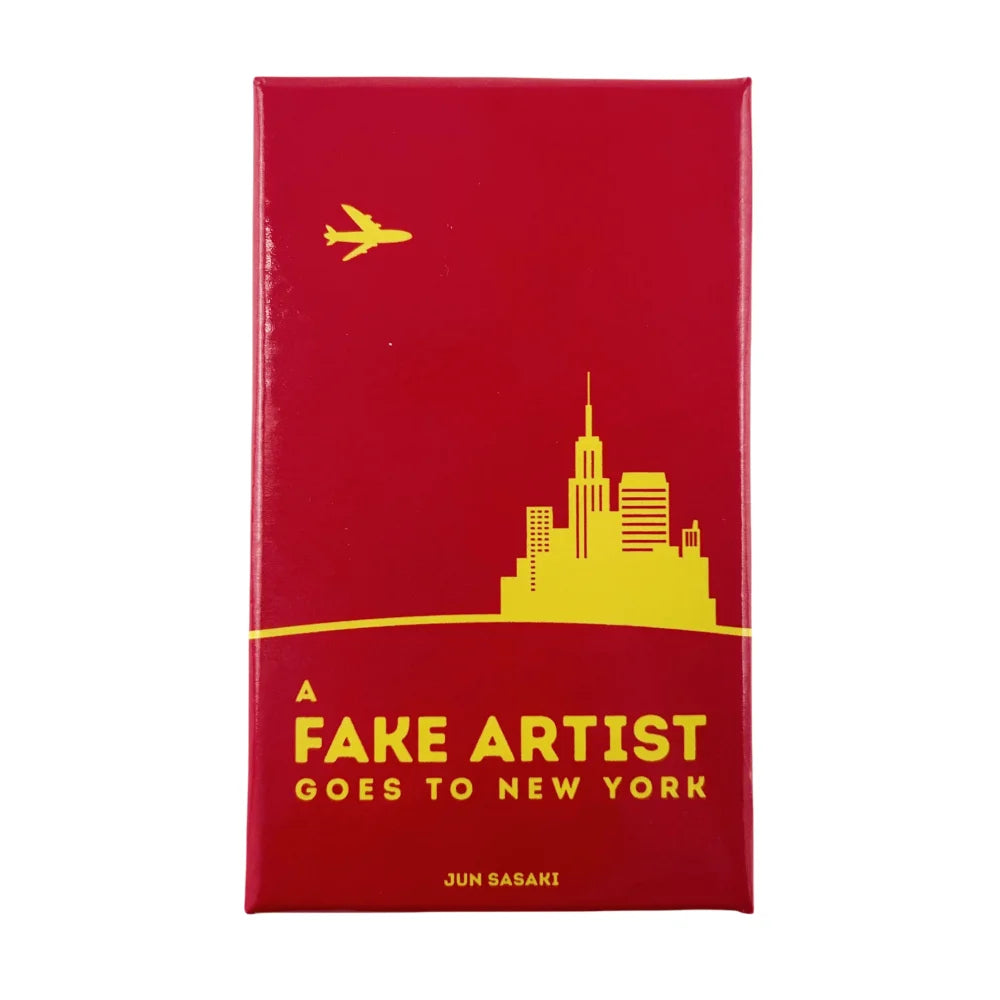 A Fake Artist Goes to New York Party Game for Family and Friends Drawing and Bluffing Card Board Game Deck Wholesale