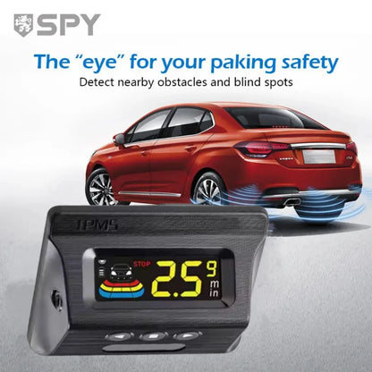 Spy Wireless Car Parking  Radar With 4 Sensors Reverse LCD Display Car Parktronic Monitor Detector System 22MM