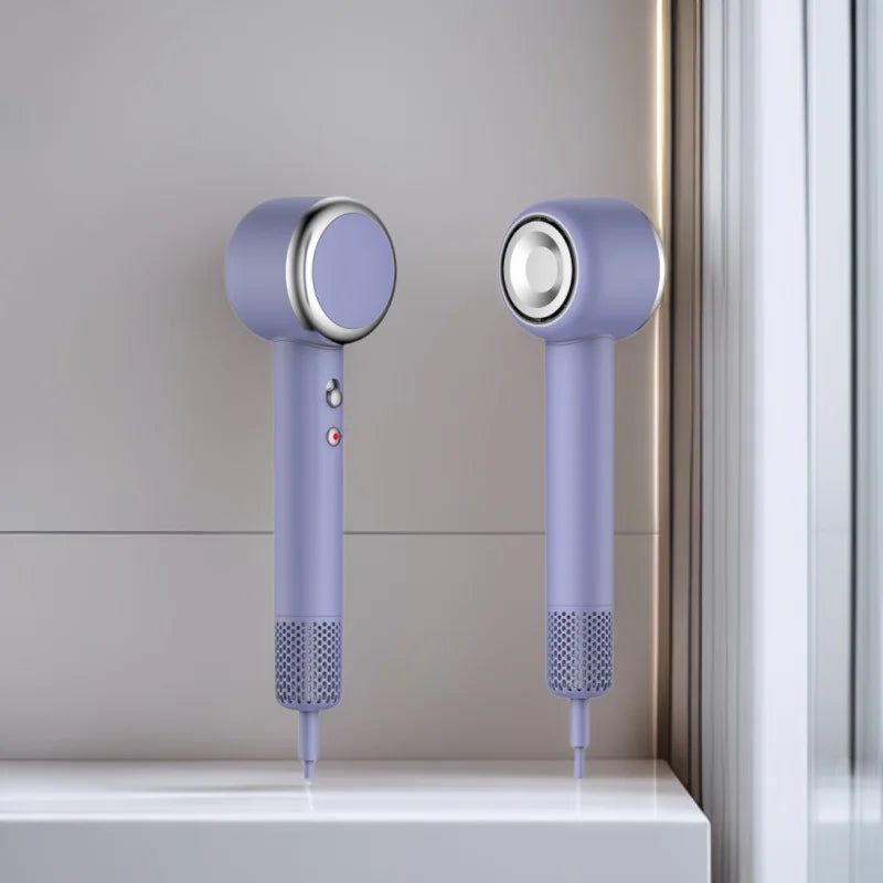 Leafless High Speed Hair Dryer, 110000RPM Negative Ion Hair Care, Smart Temp Control Quiet Fast Drying Blow Dryer