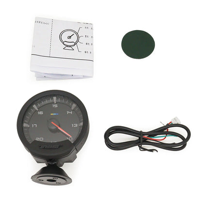 GReddi Sirius Meter Series Trust 74mm White LED Auto Gauge Volt Water Temp Oil Temp Oil Press RPM Turbo A/F Ratio Fuel Press