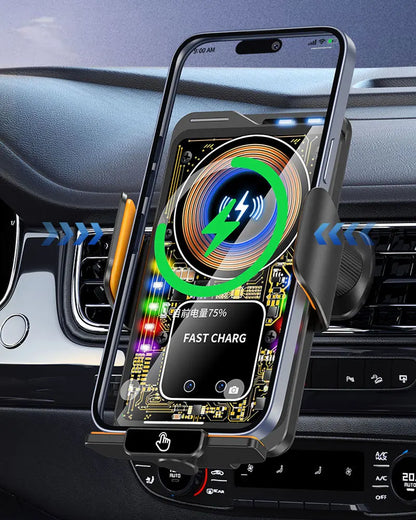 Car Phone Holder vent For Lexus CT ct200h 2011 2012 2013-2023 Magnetic Wireless Charging Car phone For Magsafe Mount Accessories