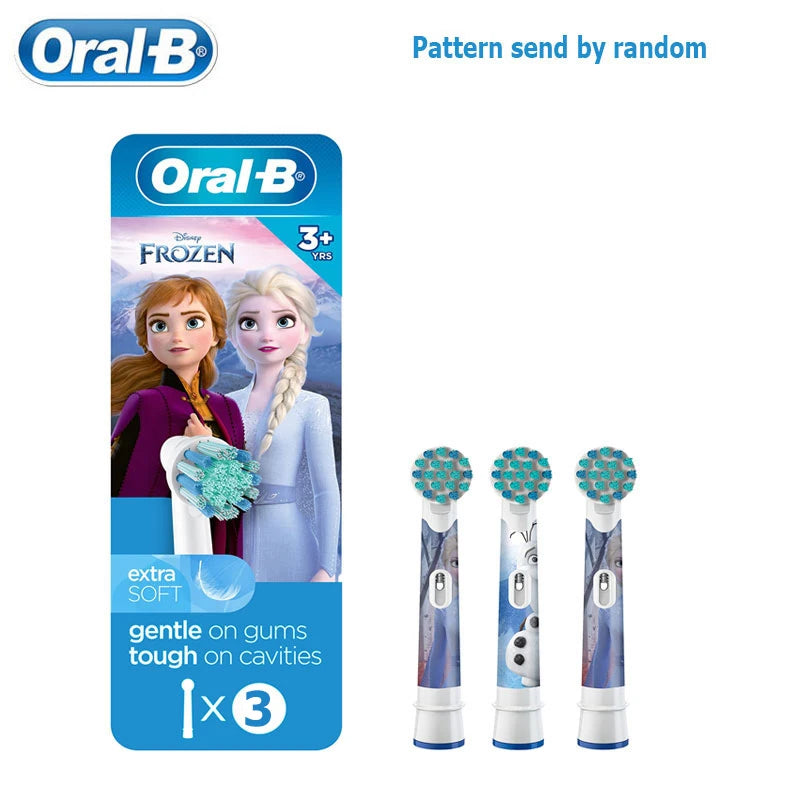 Oral B EB10 Toothbrush Heads for Kids Soft Bristle Electric Tooth Brush Replacement Refill Children's Teeth Cleaning Star Wars