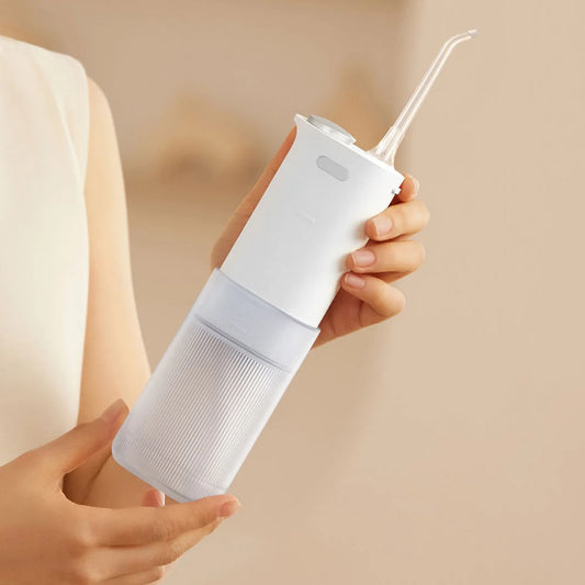 2024 NEW MIJIA Electric Oral Irrigator F400 Portable Water Flosser 200ML 4-Mode Tooth Pick Whitening Cleaner Waterpulse