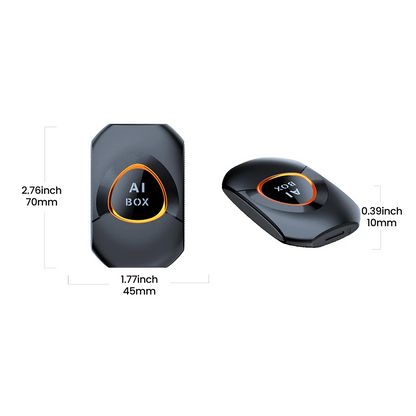 CarRocket Android 15.0 System AI Box Wireless CarPlay & Auto Adapter 4K Video Support Compatible with Factory CarPlay & Android