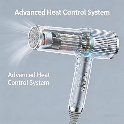 Professional Negative Ions Powerful Fast Dry Low Noise Blow Hair Dryer portable Dryer Hair Tools