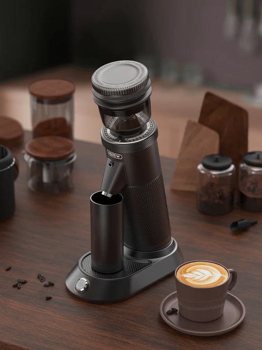 HiBREW G5 48mm Conical Burr Electric Coffee Grinder Compact Portable Coffee Bean Mill Kitchen for Espresso Turkish Coffee