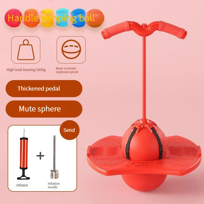 Bouncing Ball Frog Jump Long Height Exercise Equipment Increase High Jump Bouncing Ball Balance Training Equipment