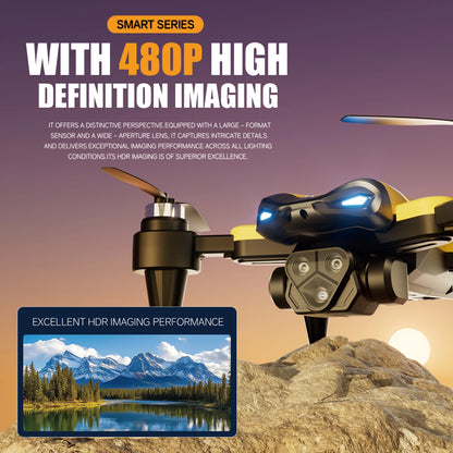 M5 Drone Professional 8K GPS Three Camera 360° Obstacle Avoidance Photography Optical Flow Positioning Brushless Quadcopte Gifts