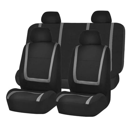 2/5Seats Fabric Car Seat Covers For Peugeot 508 207 307 407 3008 206 2008 208 sw 308 107 301 408 5008 4008 Rifter Traveller RCZ