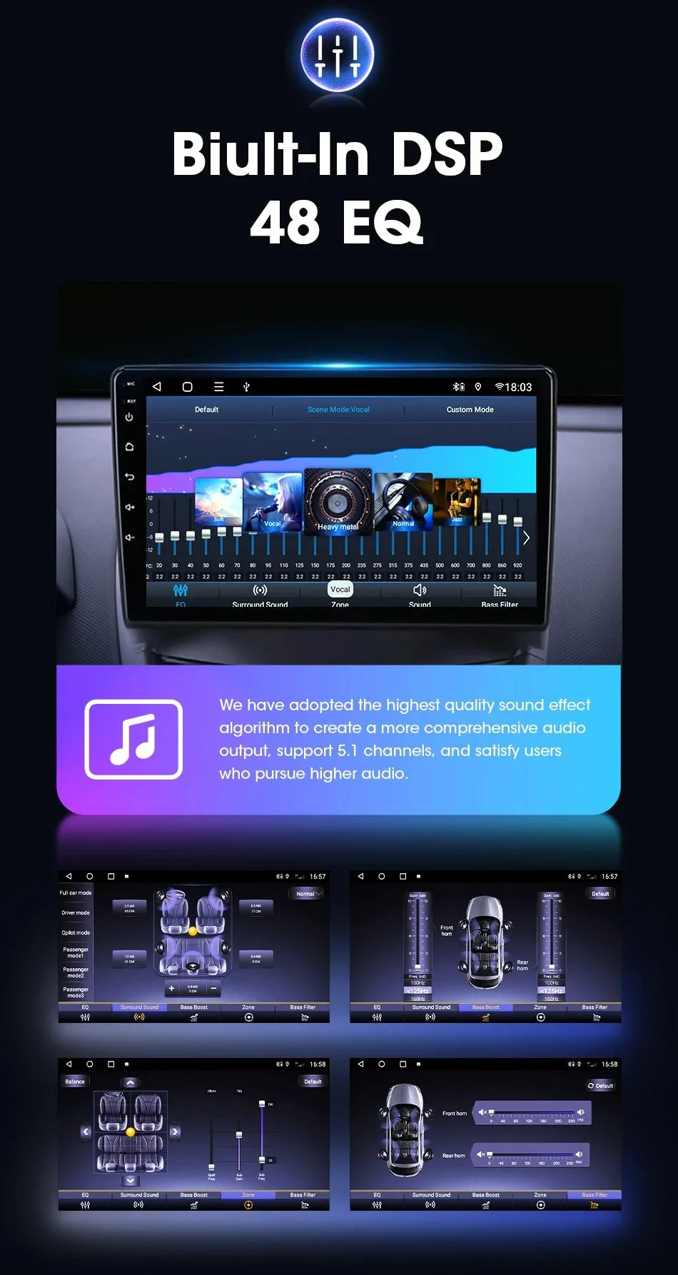 Android 16 QLED Car Radio For Mitsubishi Pajero 4 V80 V90 2006-2024 Autoradio Multimedia Player GPS For Carplay Android Auto bt