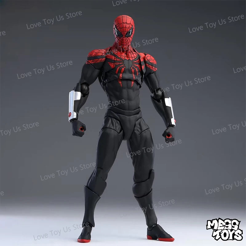 Original Mess Toys Superior Spider Man Doctor Octopus & Peter Parker  Messtoys Anime Action Figure Gift Toy