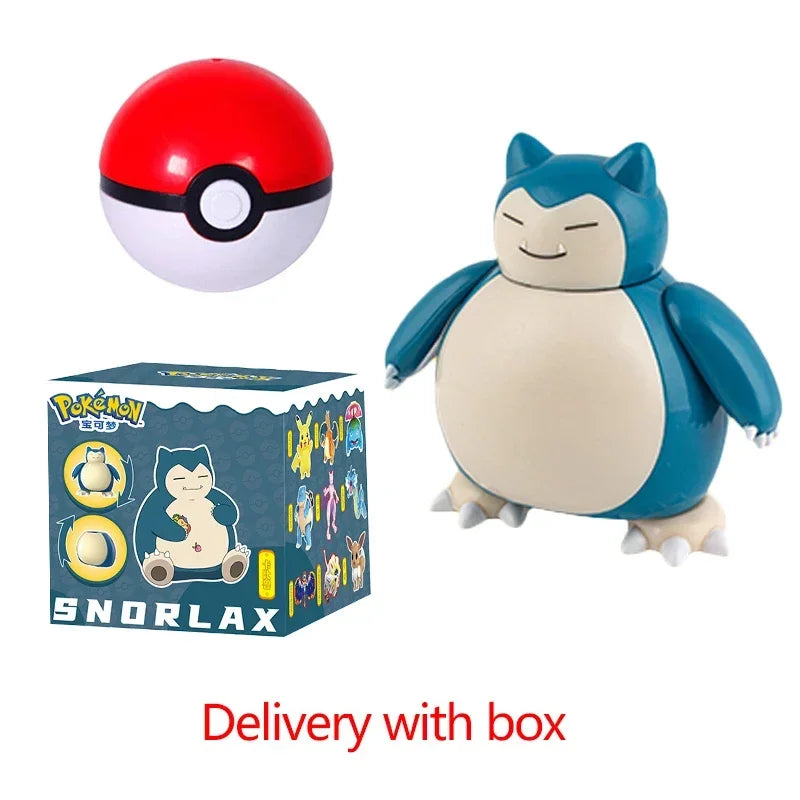 Original Pokemon Figure Ball Pokeball Eevee Blastoise Venusaur Charizard Pikachu Mewtwo Gyarados Elf Monster Toy for Child Gift