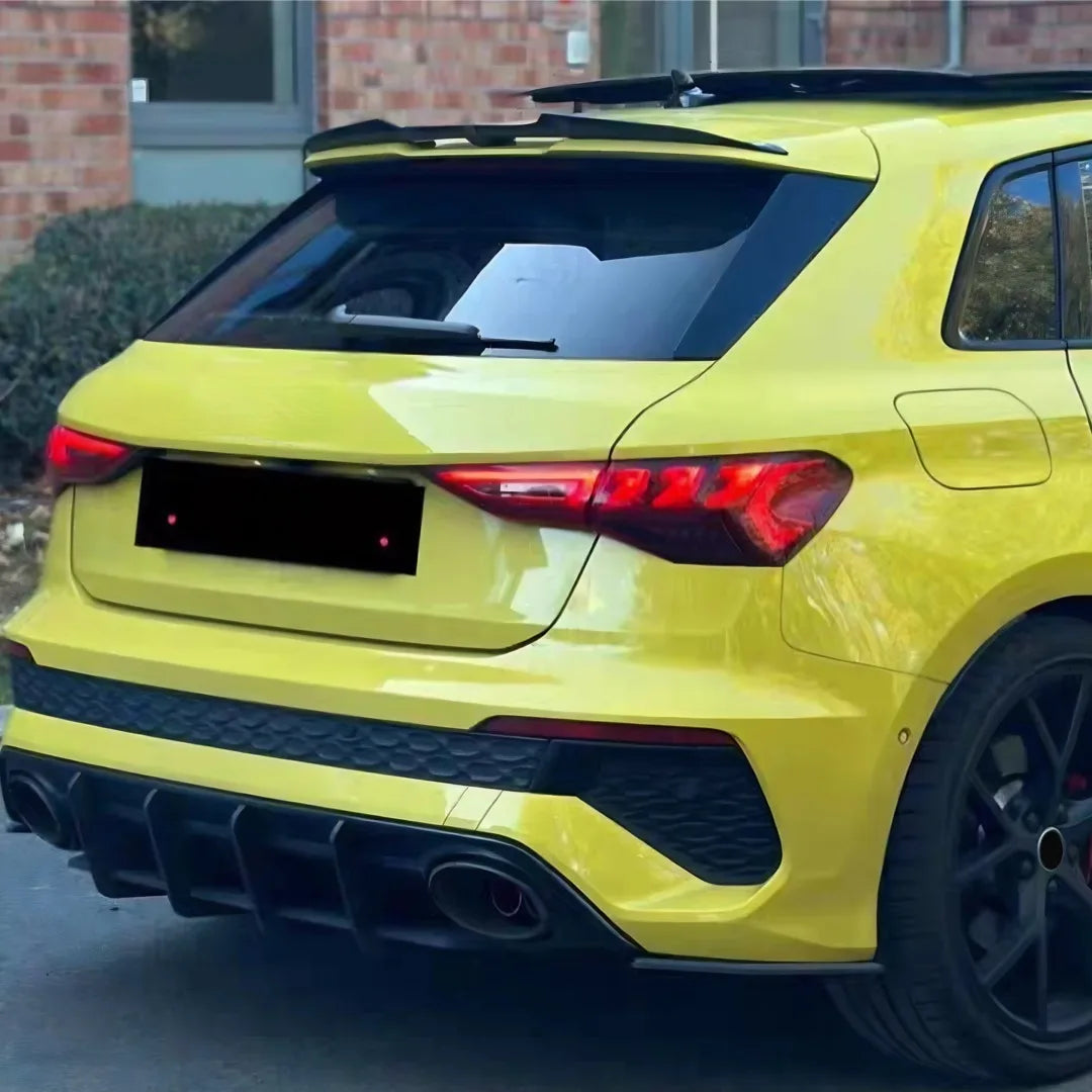 Sport Rear Boot Lip Spoiler Wing Tail Tuning Car Accessories Exterior Parts Trim For Audi A3 S3 RS3 8Y 5Door Sportback 2021-2024