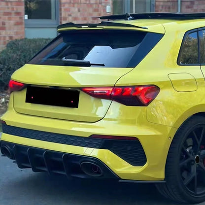 Sport Rear Boot Lip Spoiler Wing Tail Tuning Car Accessories Exterior Parts Trim For Audi A3 S3 RS3 8Y 5Door Sportback 2021-2024