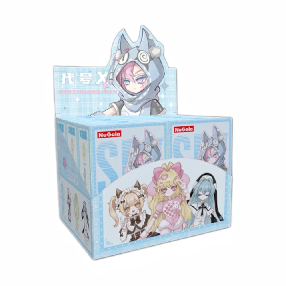 Genuine Code X Elite Agent Series 1/8 Action Figure Bjd Blind Box Cute Anime Character Model Decoration Collectible Toy Gift