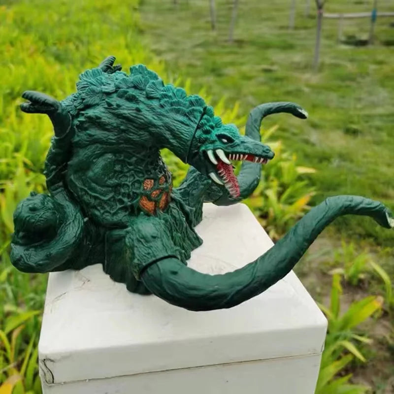 24cm Godzilla King of Monsters Runaway Mechanical Red lotus Planet Godzilla Action Figure Collection Model Toy Kid Birthday Gift