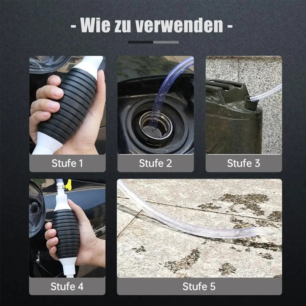 Hand Fuel Pump Car Fuel Tank Sucker Oil Transfer Fuel Pump Petrol Diesel Liquid Manual Pump Syphon Fuel Saver For Gas Gasoline