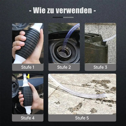 Hand Fuel Pump Car Fuel Tank Sucker Oil Transfer Fuel Pump Petrol Diesel Liquid Manual Pump Syphon Fuel Saver For Gas Gasoline