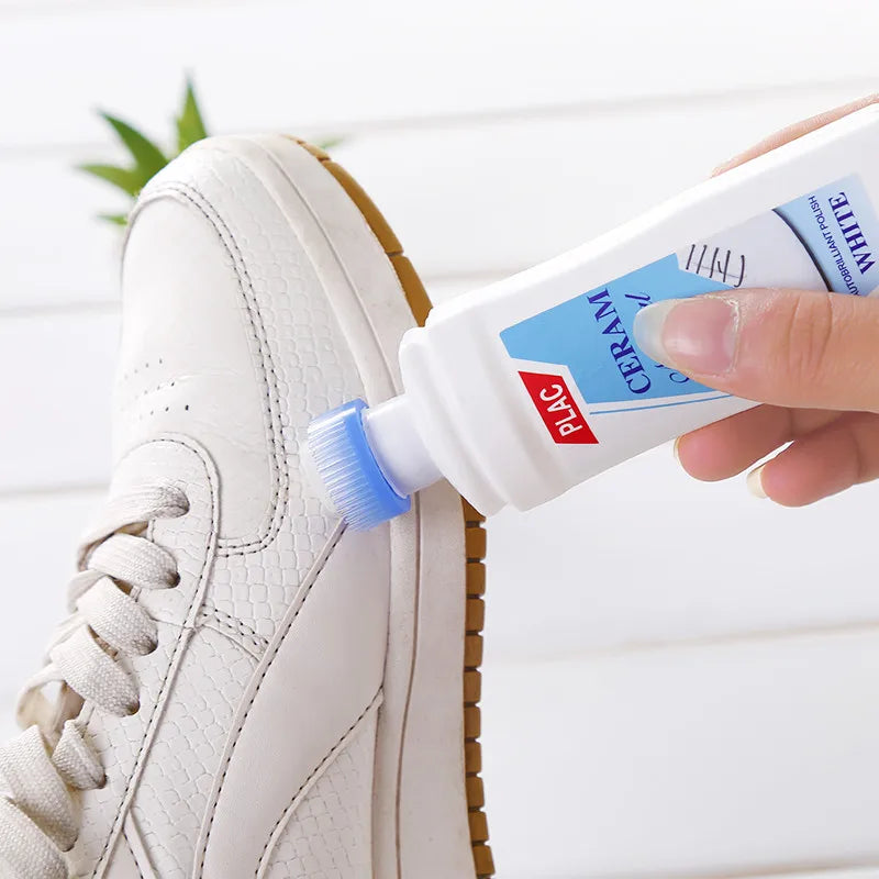 New White Shoes Cleaner Polish Cleaning Tool For Casual Leather Shoe Sneakers Shoe Brushes Spong Supplies Magic Refreshed