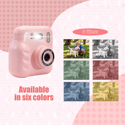 Children's Instant Print Camera Hd 1080P Capable of Taking Photos and Videos, Thermal Printing Instant Camera, Educational Toy for Babies, Birthday Gift / Children's Instant Print Camera, Hd Video Digital Camera, Portable Cam