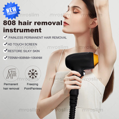 16 Bar Soprano Titanium Hair Removal Professional 5000W 4 Wavelength Painless Permanent Hair Removal Professional Beauty Salon