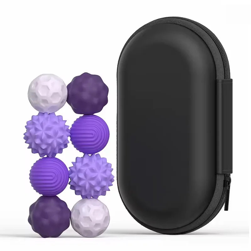 Sensory Silicone Magnetic Balls Stress Relief Finger Toys Fun Decompression Adult Fingertip toys fun toys for children