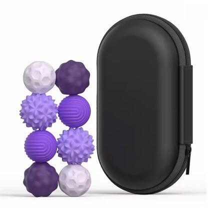 Sensory Silicone Magnetic Balls Stress Relief Finger Toys Fun Decompression Adult Fingertip toys fun toys for children