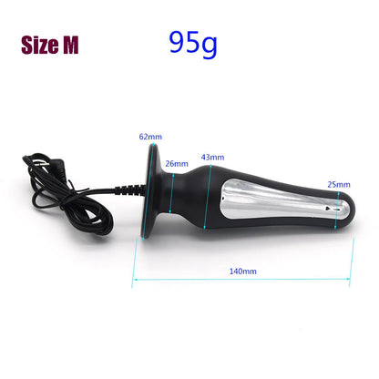 Promotion Electroshock E-stim Sex Products Electrosex Penis Ring E-stim Anal Butt Plug Electrostimulation Nipple Clamps Estim